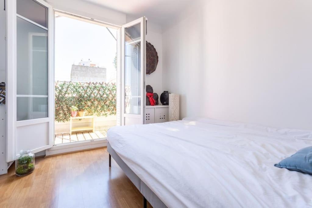 Gaspar - 2 Pieces Au Dernier Etage Avec Balcon Булонь-Бийанкур Экстерьер фото